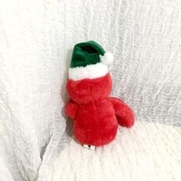 Elmo Christmas Plush  - Picture 3 of 7